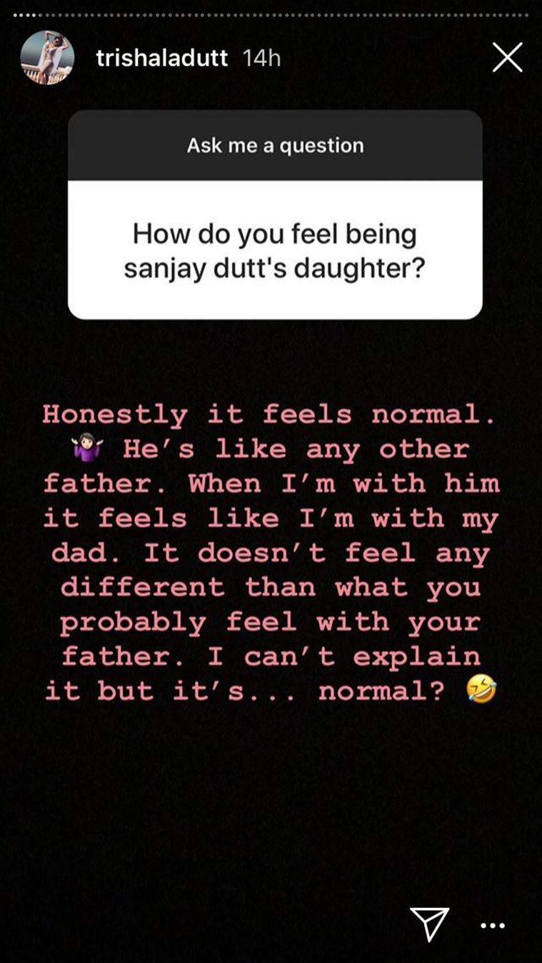 Sanjay Dutt and Trishala Dutt