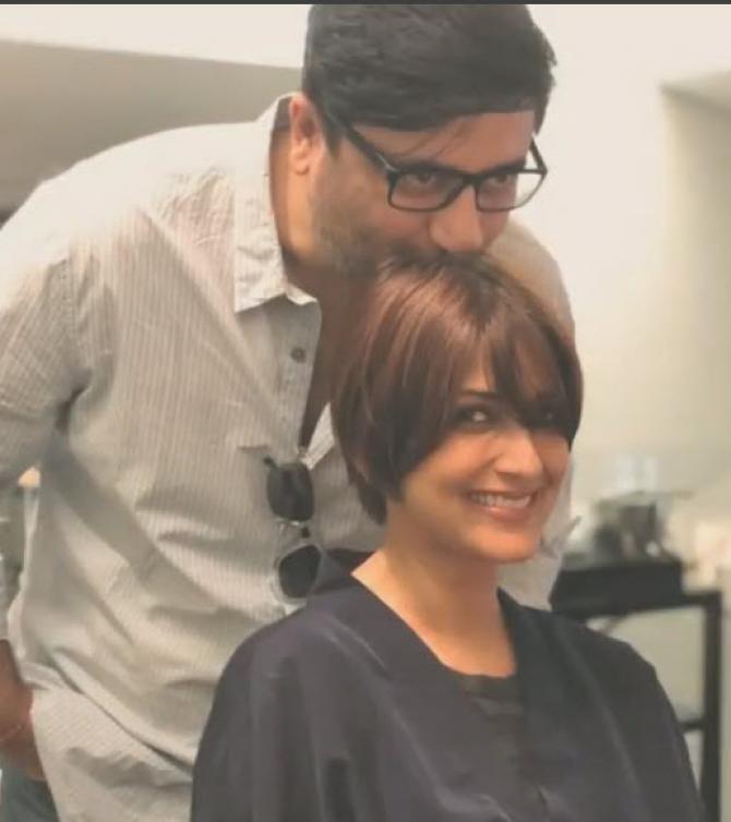 Pics From Sussanne Khan's Visit To Sonali Bendre