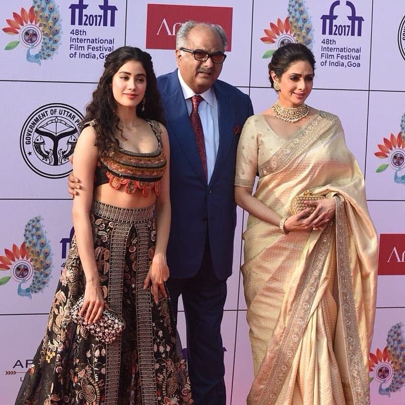 Boney Janvhi Khushi Could Not Control Their Tears On Sridevi 55th Birthday