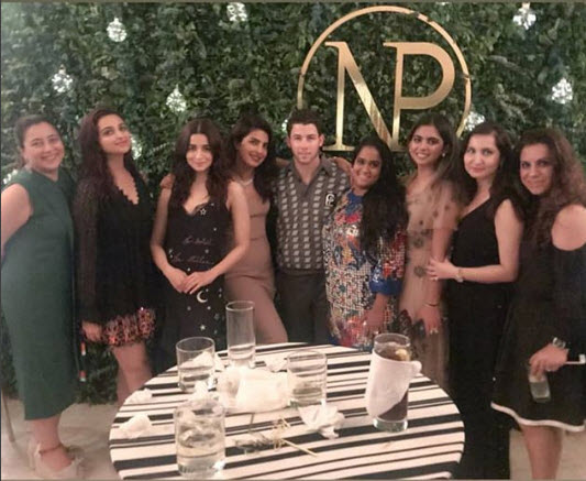 Priyanka and Nick engagement