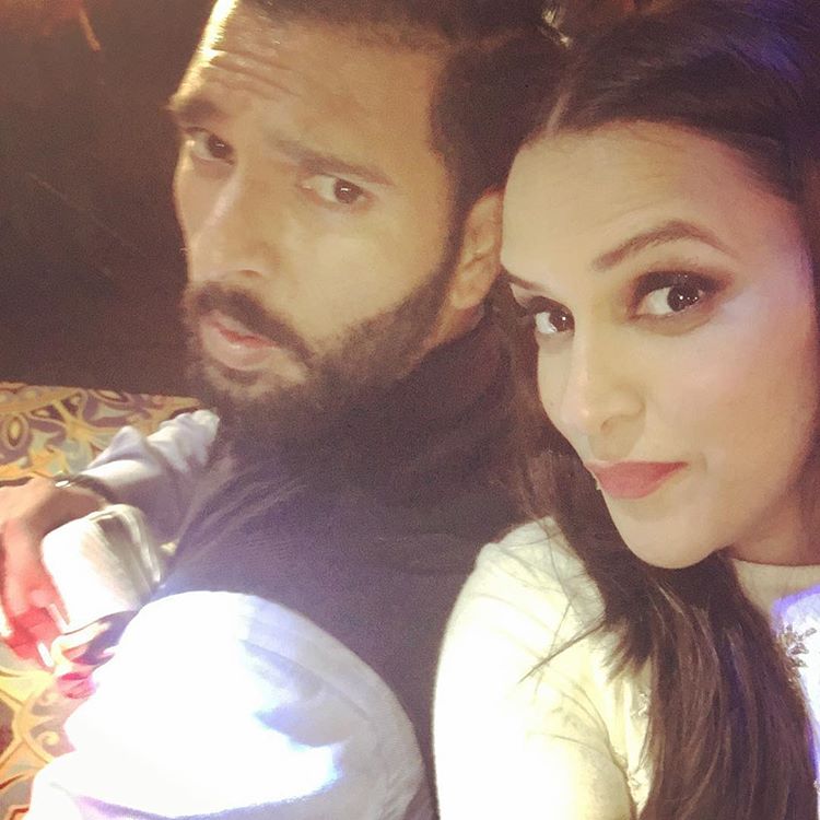Neha Dhupia and Yuvraj Singh