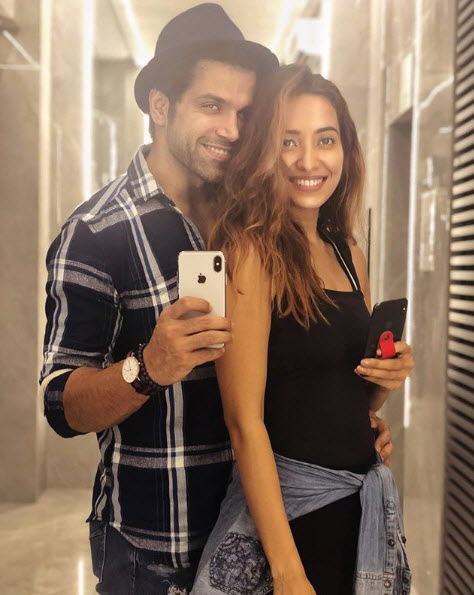Asha Negi and Rithvik Dhanjani