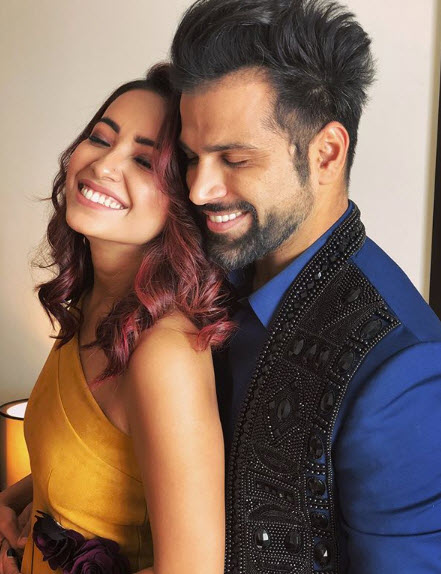 Asha Negi and Rithvik Dhanjani
