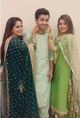 Dipika and Saba and Shoaib