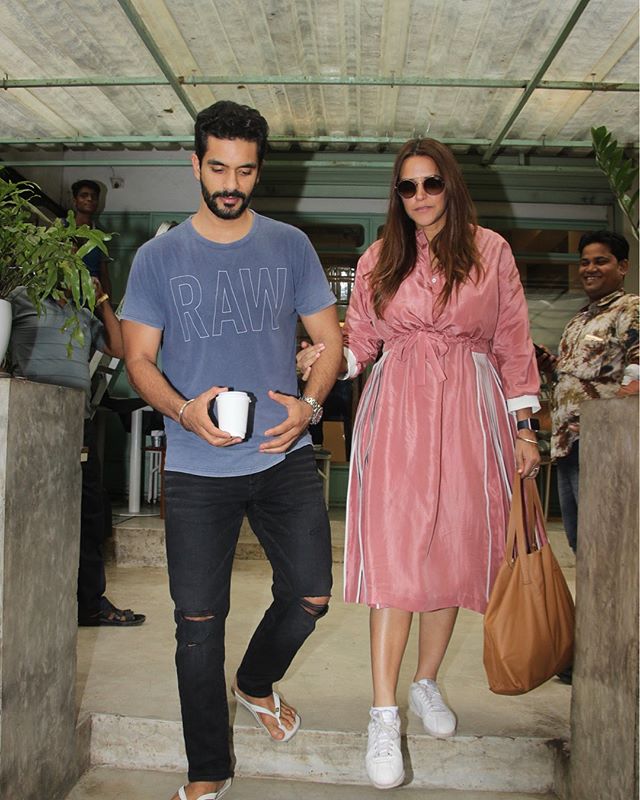Neha Dhupia and Angad Bedi
