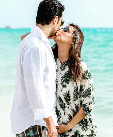 Neha dhupia twins with angad bedi inside picture from her birthday bash