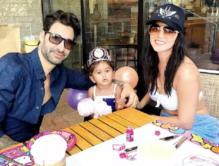 Sunny and Daniel with Nisha