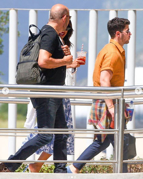 Priyanka chopra and nick Jonas on a vacation before wedding