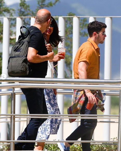 Priyanka chopra and nick Jonas on a vacation before wedding