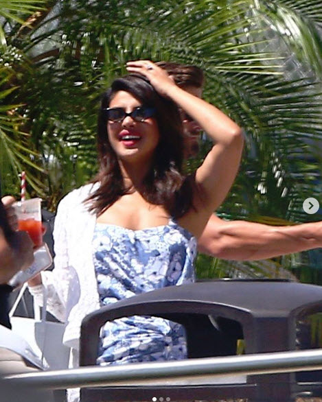 Priyanka chopra and nick Jonas on a vacation before wedding