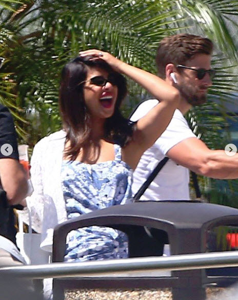 Priyanka chopra and nick Jonas on a vacation before wedding