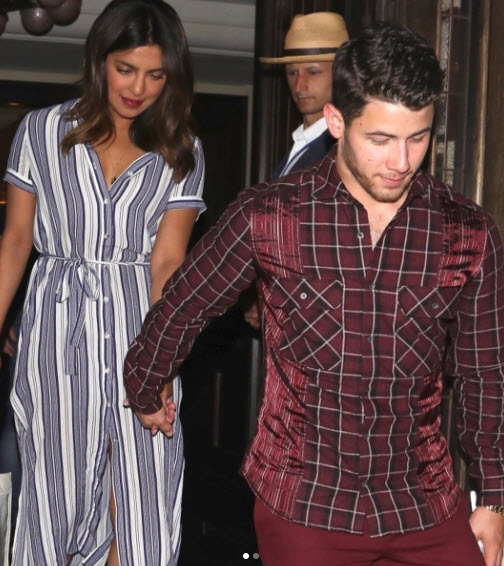 Priyanka chopra and nick Jonas on a vacation before wedding