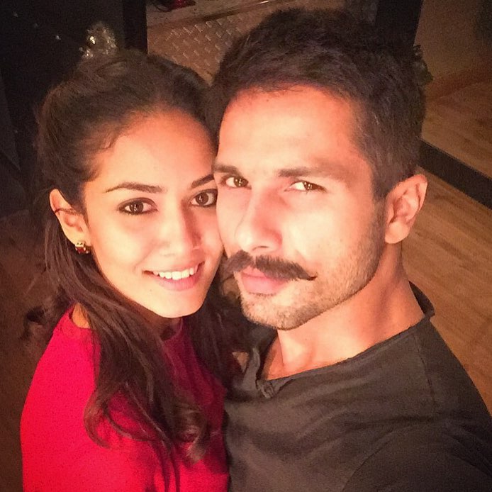 Shahid Kapoor and Mira Rajput Kapoor