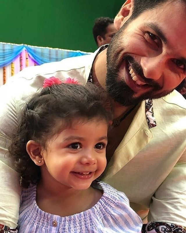Shahid Kapoor and Misha Kapoor