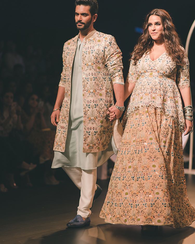 Angad Bedi and Neha Dhupia