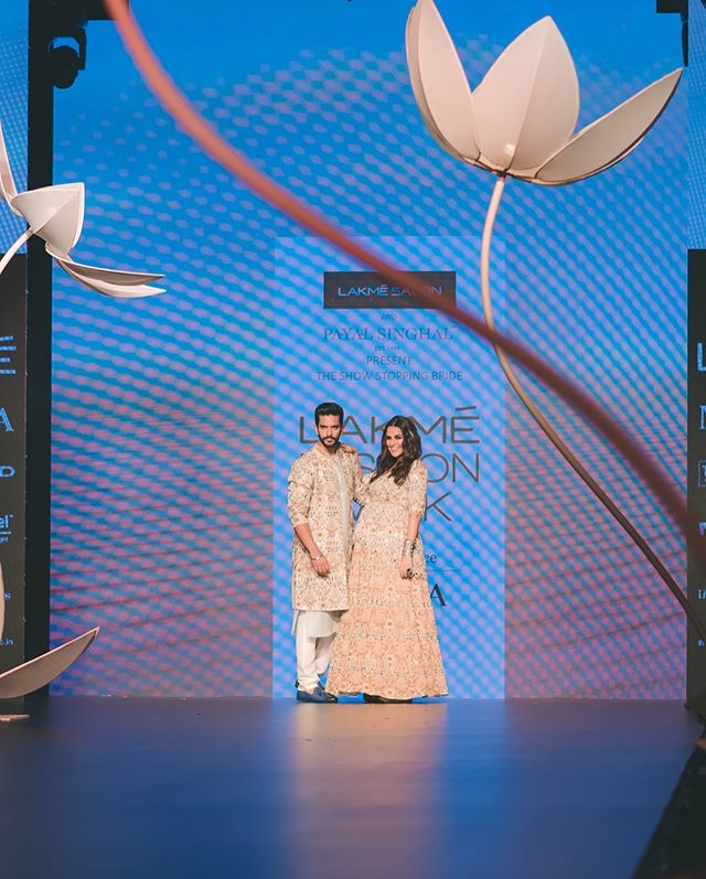 Angad Bedi and Neha Dhupia