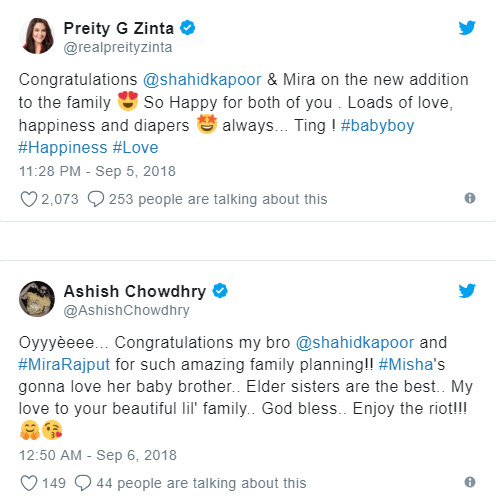 Shahid Kapoor and Mira Rajput Kapoor