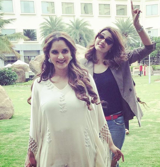 Sania mirza craving for food late at night anam mirza sends her sweets