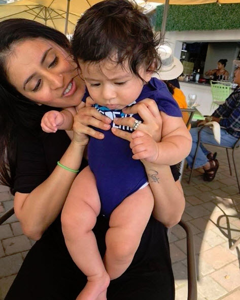 Yeh hai mohabbatein actress mihika varma's baby boy latest picture