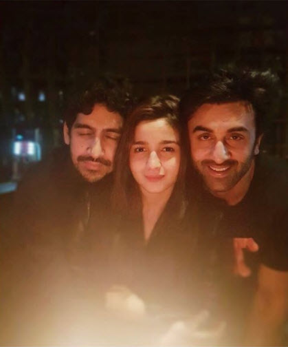 Alia Bhatt, Ranbir Kapoor and Ayan Mukerji