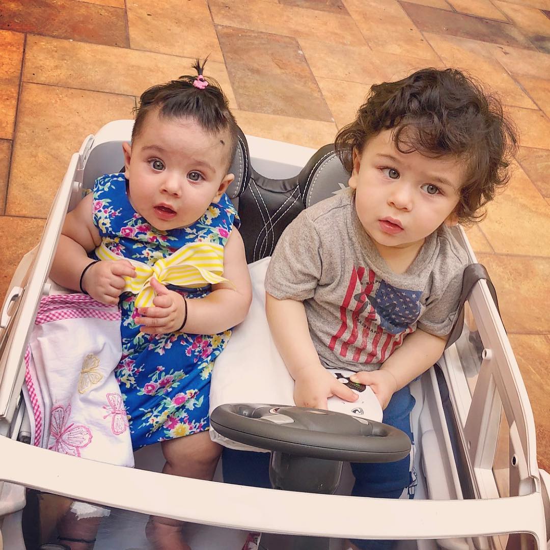 Taimur Ali Khan and Inaaya Naumi Kemmu