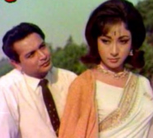 Mala Sinha and Biswajeet