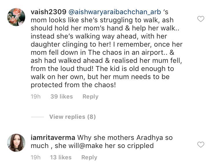 Aishwarya Rai Bachchan and Aaradhya Bachchan