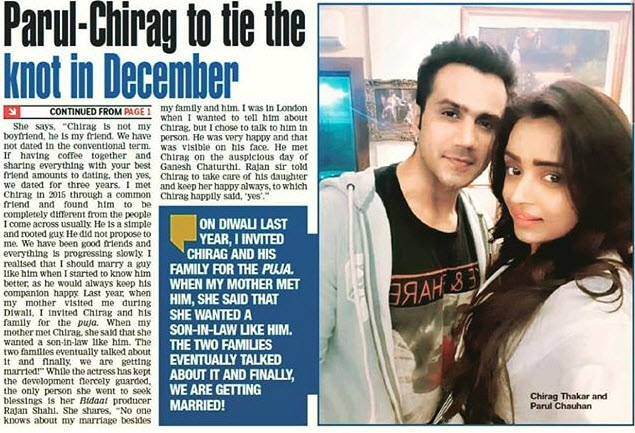 Parul Chauhan and Chirag Thakkar