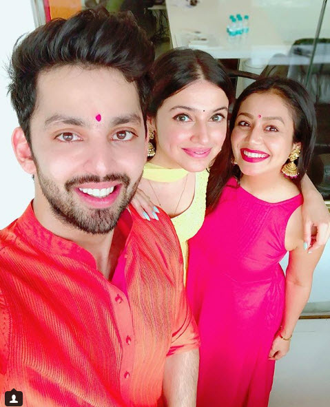 Himansh Kohli and Neha Kakkar