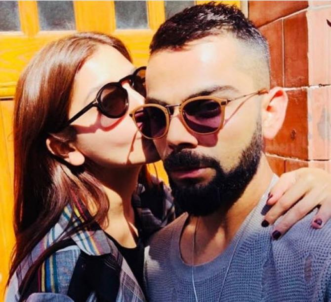 Virat Kohli Enjoys His Lunch Date WithÃ‚Â Anushka Sharma