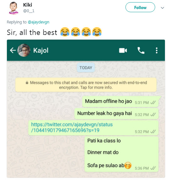 Ajayââ¬â¢s prank