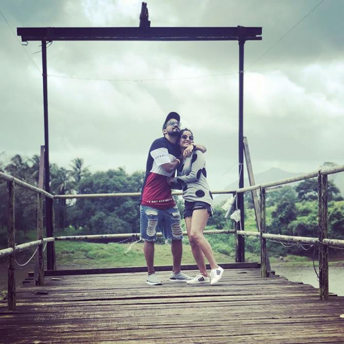 Hina Khan And Rocky Jaiswal