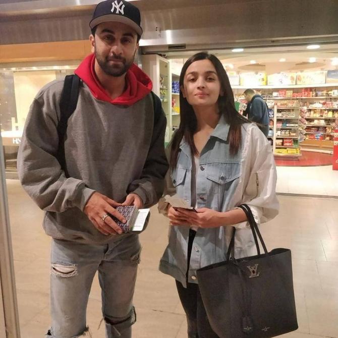 Ranbir Kapoor and Alia Bhatt