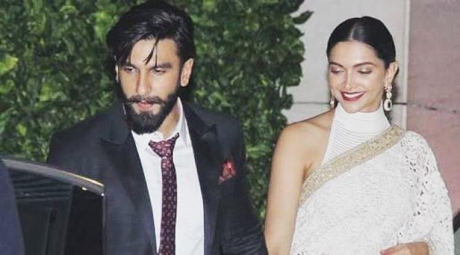 Ranveer Singh and Deepika Padukone