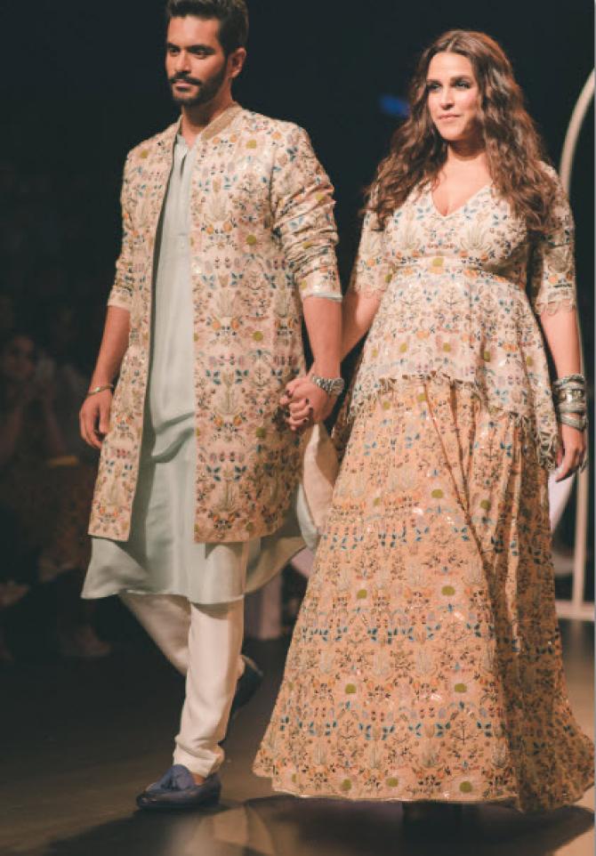 Neha Dhupia and Angad Bedi