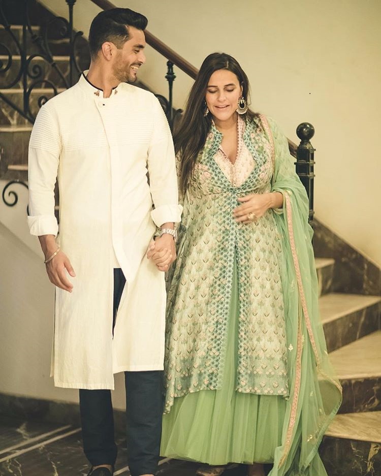 Neha Dhupia and Angad Bedi