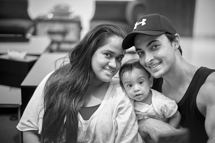 Arpita Khan Sharma, Aayush Sharma and Ahil Sharma