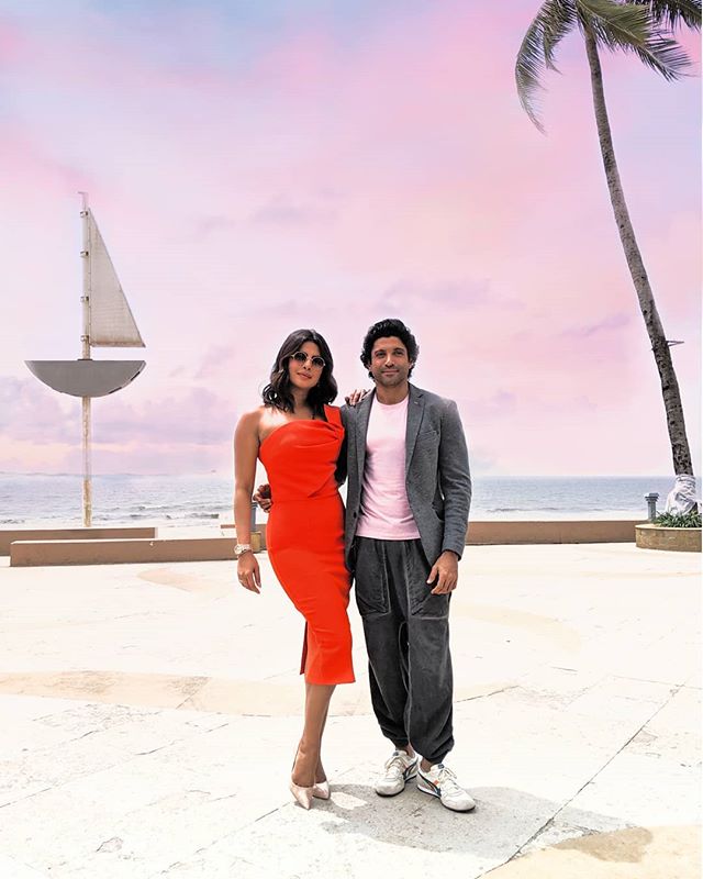 Priyanka Chopra Jonas and Farhan Akhtar