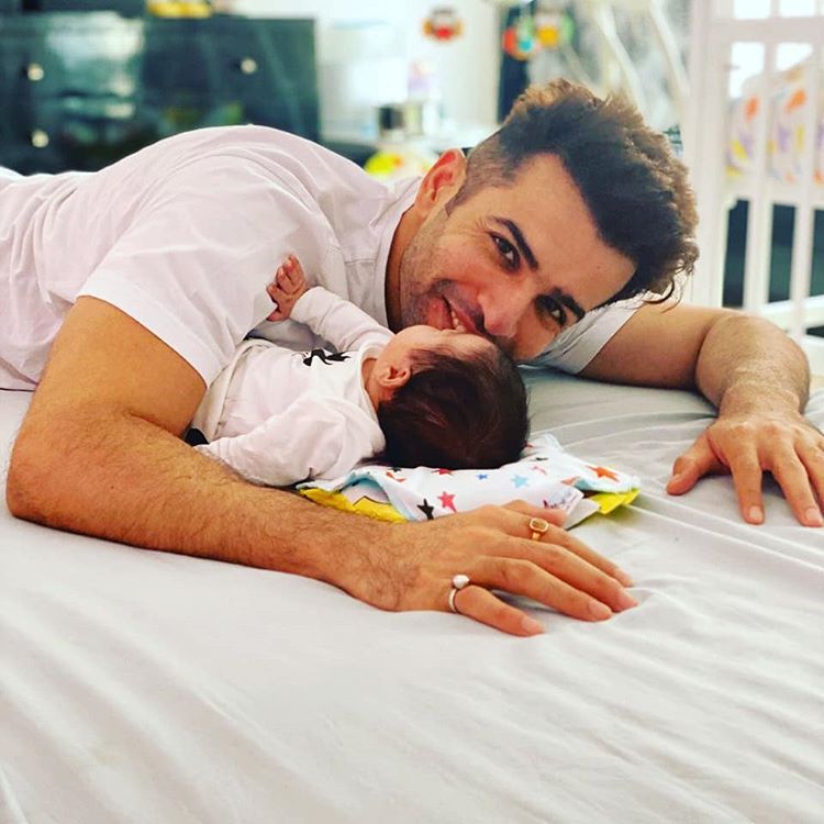 Jay Bhanushali and Tara Jay Bhanushali