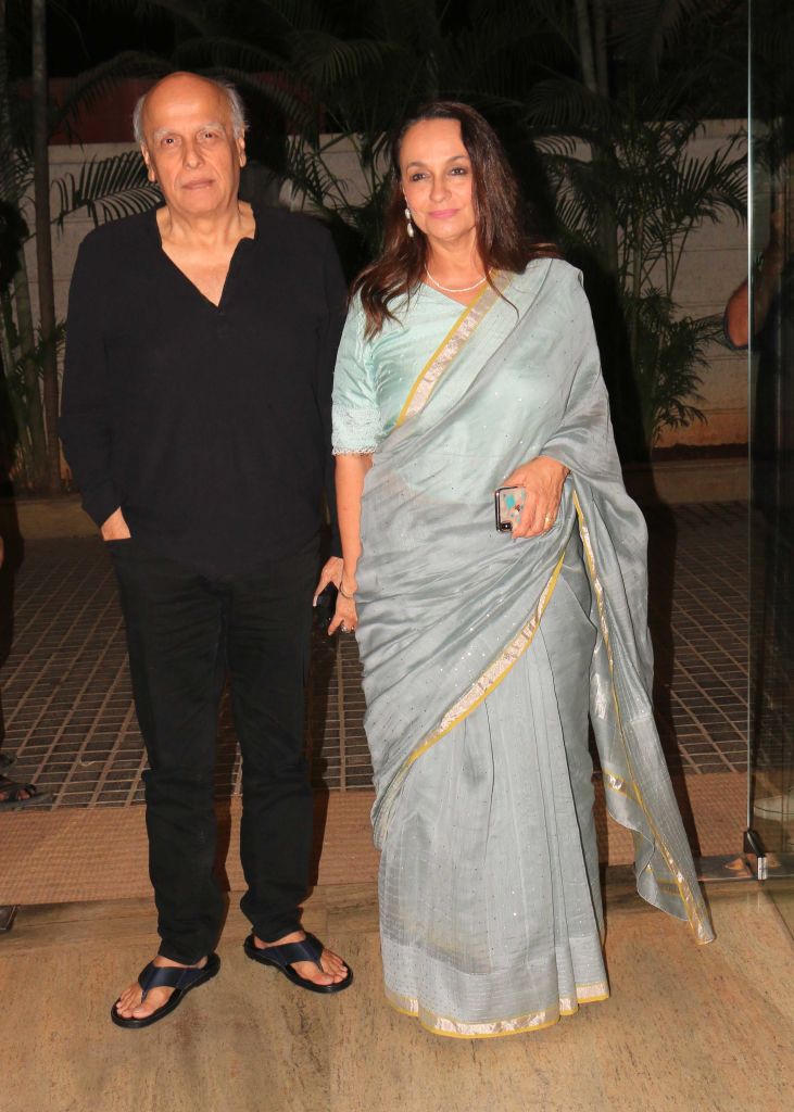 Mahesh Bhatt and Soni Razdan