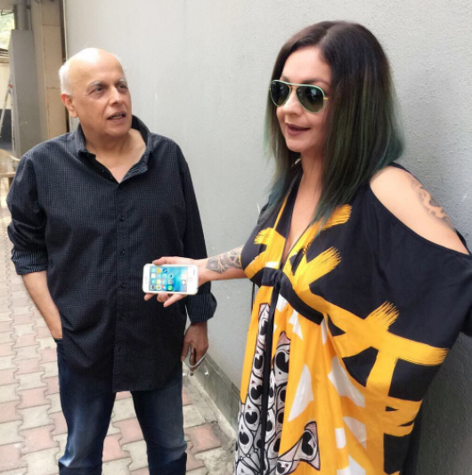 Pooja Bhatt and Mahesh Bhatt