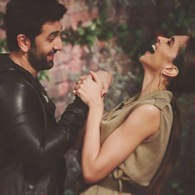 Deepika and ranbir