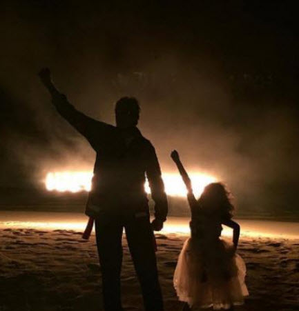 Amitabh Bachchan and granddaughter Aaradhya Bachchan