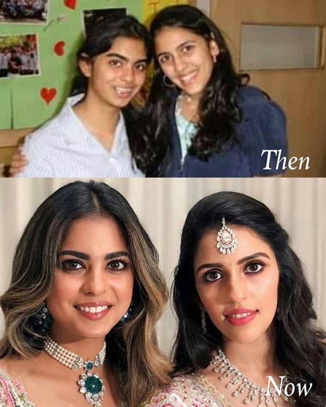 Isha Ambani Piramal and Shloka Mehta