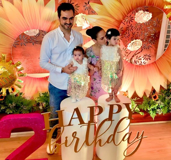 esha with family