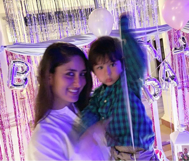 Kareena Kapoor Khan and Taimur Ali Khan