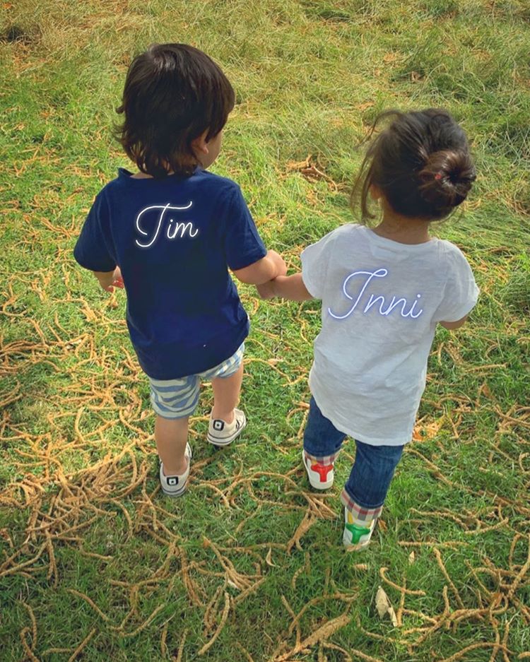 Taimur Ali Khan and Inaaya Naumi Kemmu