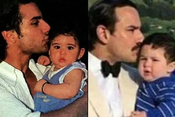 Saif Ali Khan, Sara Ali Khan and Taimur Ali Khan