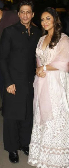 Shah Rukh Khan and Gauri Khan
