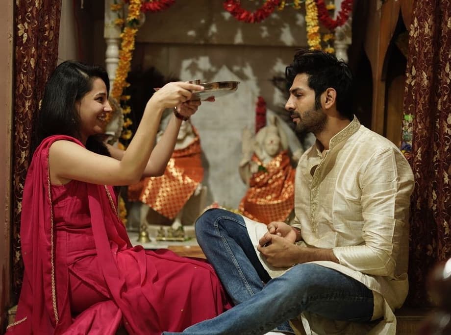 Kartik Aaryan and Kritika Tiwari